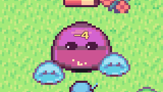 The player facing the Brood Hollow boss and its slimes